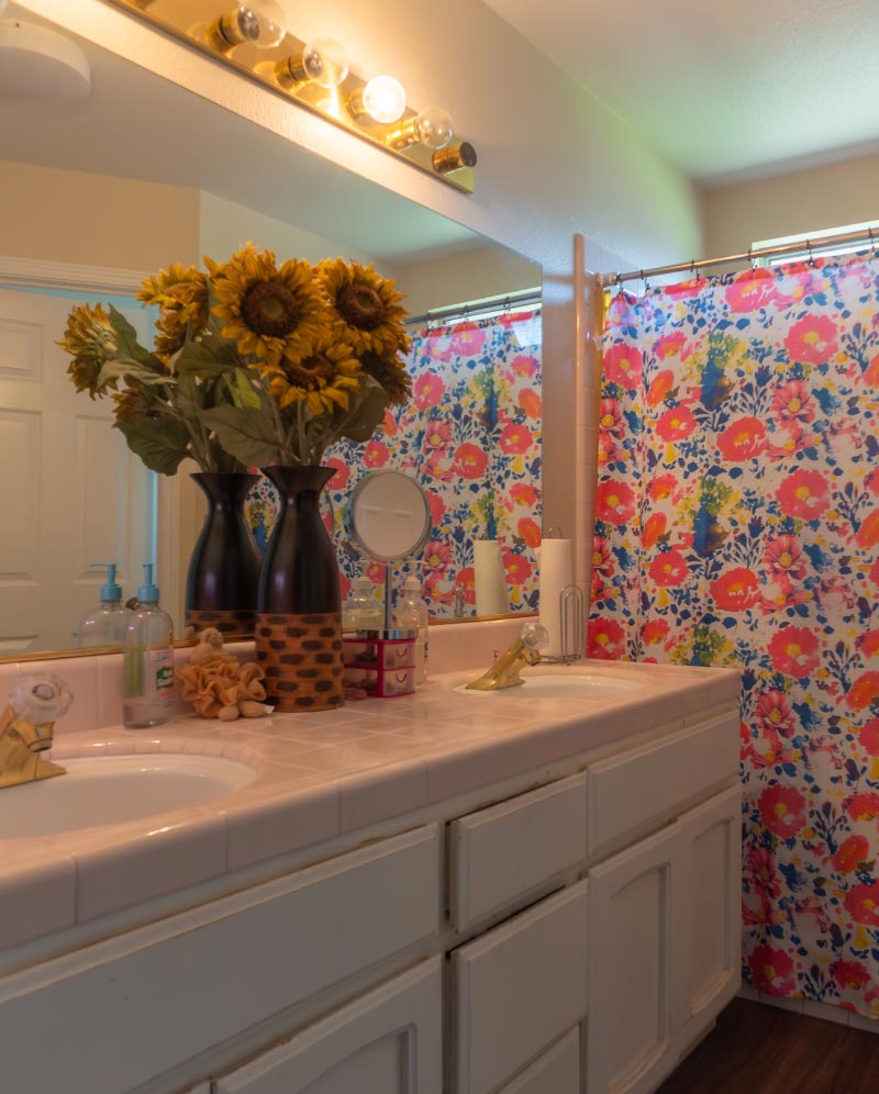 Guardian Angel Home Care colorful  bathroom